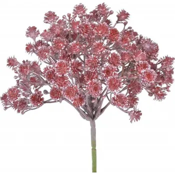 umělá květina Gypsophila 21cm červená - umělá rostlina