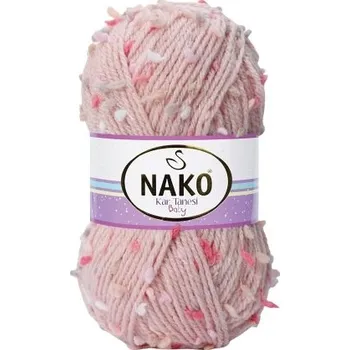 Příze Nako Pletací příze Nako Kar Tanesi Baby 60307 - červená