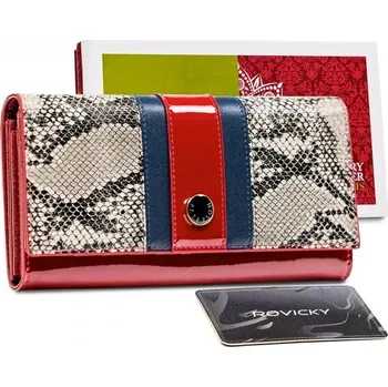 Peněženka Peterson PTN ST-467 SNAKE - červená