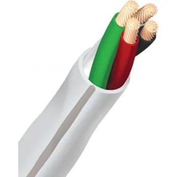 Audio kabel Audioquest slip-db 14/4 bulk white reproduktorový kabel 4x2,08mm2, cena za 1 m