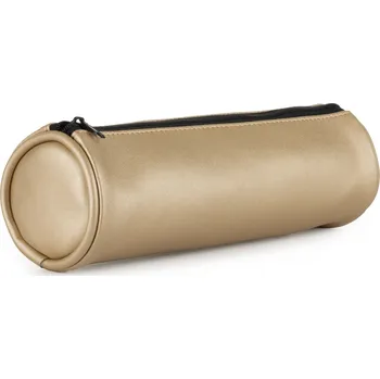Dětské zboží Pouzdro etue PU kulatá Metallic zlatá 8-184