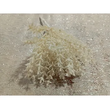 Dekorace - větvička vřes Barva: bílá