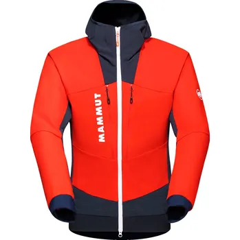 Mammut Mammut Aenergy SO Hybrid Hooded Jacket Men Barva - Velikost: Oranžová - XXL