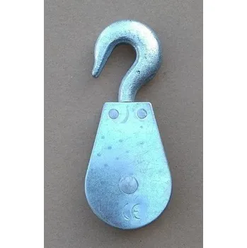 Horolezectví MT Kladka celokovová s otočným hákem 10/125