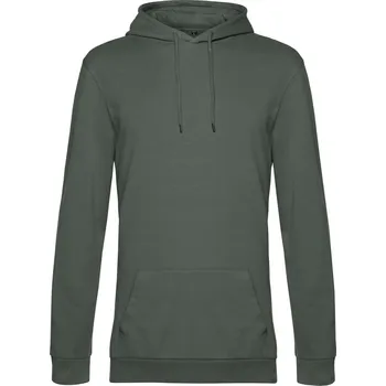 Pánská mikina B&C Pánská mikina s kapucí #Hoodie Barva: Khaki, Velikost: 3XL