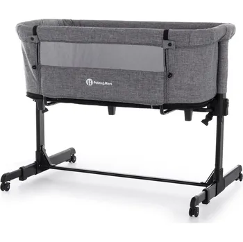 Dětská postýlka Petite&Mars Nextie 2v1 AG0273 85 x 48 cm tmavě šedá