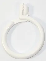 Reproplast Kroužek záclonový se skřipcem 10 ks bílý