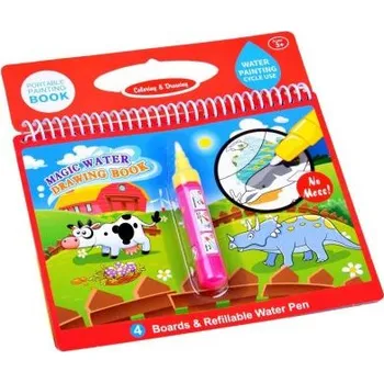 omalovánky Vodní omalovánka s fixkou, Zvířátka