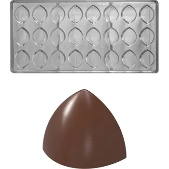 Forma na pečení Forma na pralinky kulatý hrot kopí 8,5g 3x8 tvarů/forma