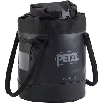 Vak na lezecké lano Petzl BUCKET vak na lano 15 L černý