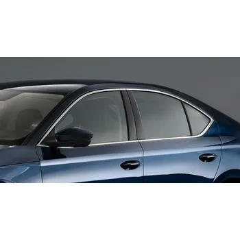 Lišta karosérie Škoda Octavia IV-Chromové boční lišty kolem oken