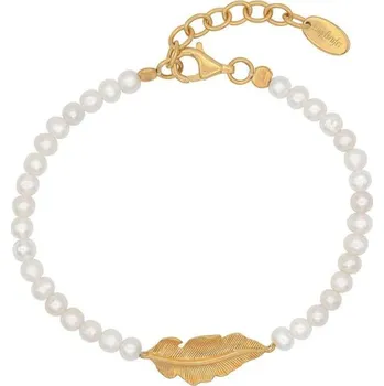 Náramek Engelsrufer Pozlacený perlový náramek ze stříbra ERB-GLORY-FED-G + 2 měsíce na vrácení zboží