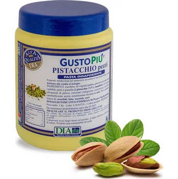 Pasta ochucovací GustoPiú, pistácie s kousky 1 kg/dóza