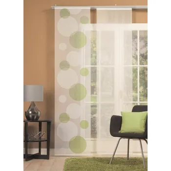 Home Wohnideen japonská stěna 87984 DOTTY&nbsp;0868 zelena&nbsp;245x60 cm (v x s)