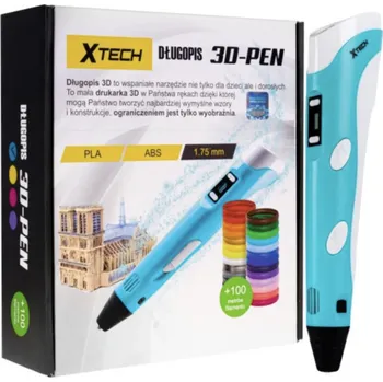 X-Tech Magic Pen 3D + 100 m filamentu