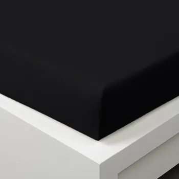 Prostěradlo TENCEL™ Lyocell prostěradlo černé: 90x200cm