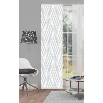 Home Wohnideen japonská stěna 84320 WAVE 0307 seda 245x60 cm (v x s)