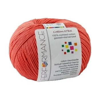 Příze Performance Bavlněná příze Cotton Xtra 16 - červená 50g 150m