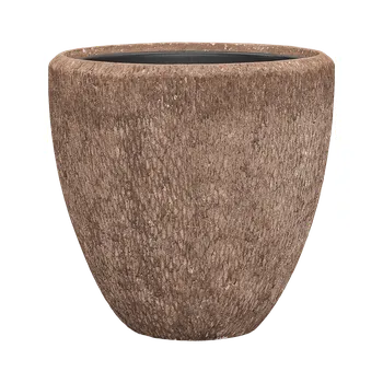 Květináč Moderní květináč Baq Polystone Rouhg, Couple Rock (with liner) 50x50cm