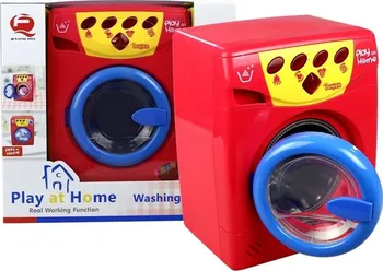 Dětský spotřebič Dětská pračka na baterie s vodou červená