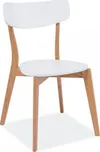 Jídelní židle Mosso dub/bílá