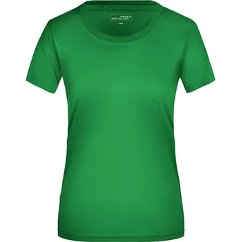 Dámské tričko James&Nicholson Dámské funkční triko JN357 Green 3XL