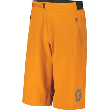 Cyklistické kalhoty SCOTT Cyklistické kalhoty krátké bez laclu - TRAIL VERTIC - oranžová XL