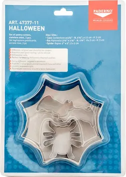 Paderno Nerezová vykrajovátka 3 ks Halloween