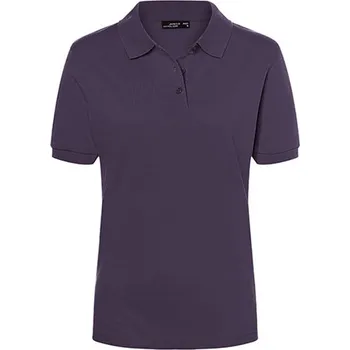 Dámské tričko James&amp;Nicholson Dámská polokošile JN071 Aubergine XL