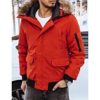 Pánská bunda DSTREET ČERVENÁ M