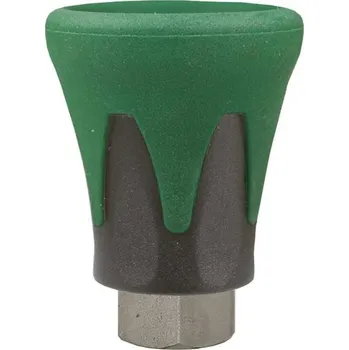 Příslušenství pro vysokotlaký čistič OEM Krytka vysokotlaké trysky 1/4" se šroubením, nerez - zeleno/černá