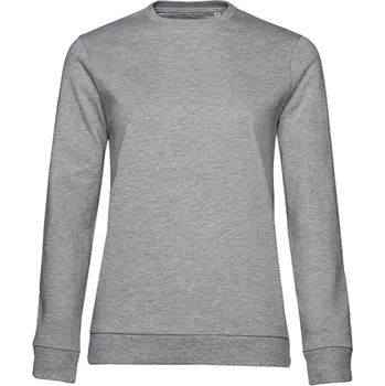 Dámská mikina B&C Dámská mikina přes hlavu WW02W Heather Grey L