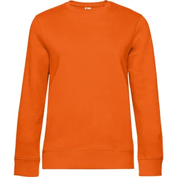 Pánská mikina B&amp;C Unisex mikina přes hlavu WW01Q Pure Orange M