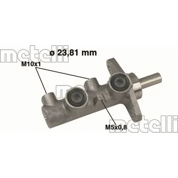 Brzdový válec Hlavní brzdový válec METELLI 05-0330