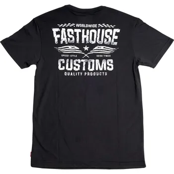 Fasthouse Tremor Tech Tee Black Velikost: XL