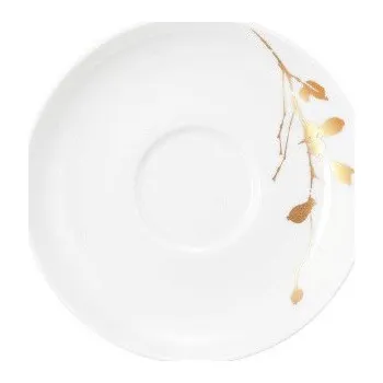 Talíř Podšálek 13 cm LIBERTY GOLDEN ROSE HIP, zlatá, Seltmann Weiden ▪ Kč 310 ️ - Luxurytable.cz Seltmann Weiden