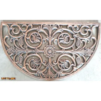 Rohožka CIU 75 litinová rohož, ozdobná rohožka dekorativní Barva: měděná patina