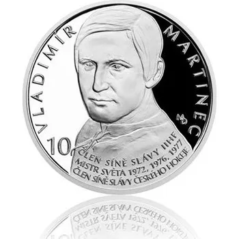 2019 - Stříbrná mince Legendy čs. hokeje 2 WST Vladimír Martinec