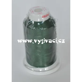 Nit vyšívací nit Gunold Sulky zelená 1174, návin 1000m, viskóza Jednotka: 1 kón návin 1000m