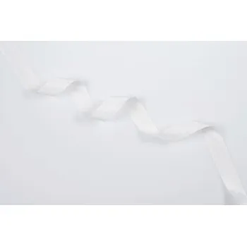 Stuha Hedvábná stuha 1,5 cm, bílá ivory, sartor.cz