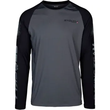 Pánské tričko Stöckli LONGSLEEVE WRT - tmavě šedá S