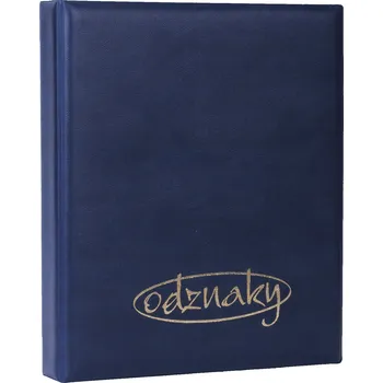 Obal pro sběratelský předmět HOSPA Album na odznaky HOSPA, modrá