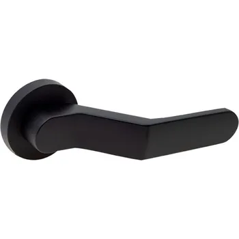 Dveřní kování In-Design Dveřní klika Mab černá matná Provedení kliky: bez rozety