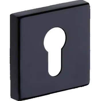 ROSTEX Dveřní kování EMONT/H Provedení: PZ (vložkový zámek), Povrch: Černá