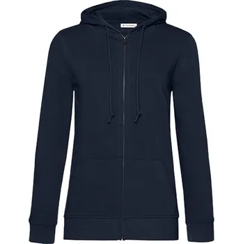 Dámská mikina B&amp;C Dámská mikina na zip WW36B Navy Blue S