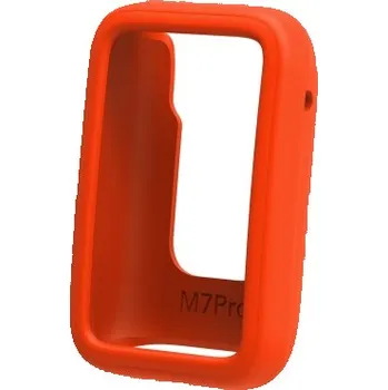 Příslušenství k chytrým hodinkám VSECHNONAMOBIL 52203 TPU HALF COVER Obal pro Xiaomi Smart Band 7 Pro oranžový