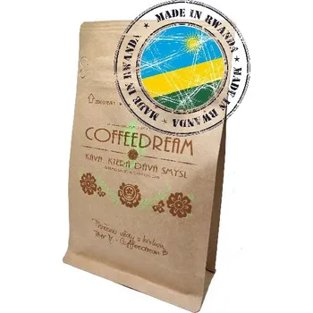 COFFEEDREAM | Káva RWANDA ORDINERY - 100g / třívrstvý sáček se zipem / Velmi jemné mletí - džezva Káva Rwanda A28