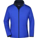 James&Nicholson Dámská softshellová bunda JN1129 Nautic Blue-Navy XXL