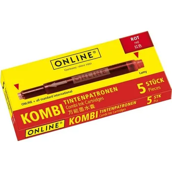 Náplň do psacích potřeb Bombičky Online červené