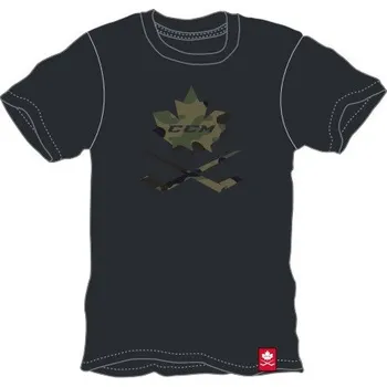 CCM Hokejové Tričko CCM Camo Leaf SS Tee